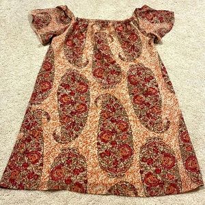 Madewell Boho/Paisley Dress